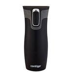 Contigo Westloop Mat Siyah 470 ml Termal Termos