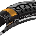 Continental Ride Tour bisiklet lastiği, siyah, 28 inç | 28 x 1 3/8