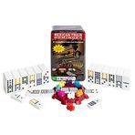 Continuum Games Aile Gelenekleri Meksika Tren Domino Kalay, Kristalin Domino