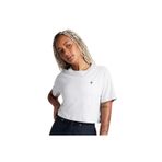 Converse 10027625.022 SPORTY BOXY T-SHIRT Gri Yuvarlak Yaka Regular Fit Düz Kadın T-Shirt