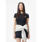Converse 10027975.001 RETRO CHUCK TAYLOR T-S Siyah Kadın Regular Fit Baskılı T-Shirt