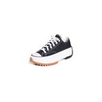 Converse 168816C Run Star Hike Canvas Platformlu Siyah Unisex Günlük Ayakkabı