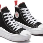 Converse 271716c Hi Ctas Move Canvas Platform Siyah Unisex Ayakkabı