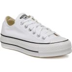 Converse 560251C Chuck Taylor All Star Canvas Platform Siyah Beyaz Unisex Günlük Ayakkabı