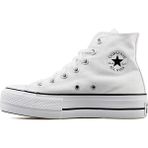 Converse 560846C Chuck Taylor All Star Platform Canvas Unisex Siyah-Beyaz Günlük Sneaker Ayakkabı
