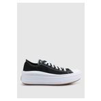 Converse 570256C Chuck Taylor All Star Move Canvas Platform Kadın Siyah Sneaker Ayakkabı