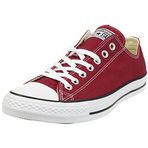 Converse All Star Ox Canvas beyaz spor ayakkabı, Weinrot, 42.5 EU