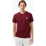 Converse Baskılı Erkek Bordo T-Shirt - MJR-Bordo