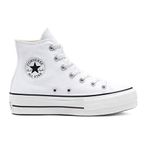Converse Beyaz Chuck Taylor All Star Platform Canvas Kadın Günlük Ayakkabı