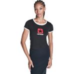 Converse Box Star Ringer Tee Siyah Kadın Tshirt - M