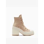 Converse Chuck 70 De Luxe Heel Unisex Kahverengi Deri Platform Su İtici Bot