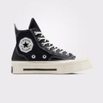 Converse Chuck 70 De Luxe Squared Unisex Siyah Sneaker - 001-Siyah