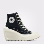 Converse Chuck 70 De Luxe Wedge Unisex Siyah Sneaker - 001-Siyah