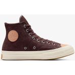 Converse Chuck 70 Taylored Lux Unisex Kahverengi Deri Sneaker - 209-Kahverengi