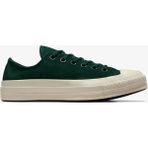 Converse Chuck 70 Unisex Yeşil Deri Sneaker - 386-Yeşil