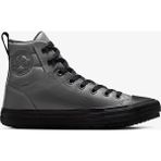 Converse Chuck Taylor All Star BERKSHIRE.055 Erkek Spor Ayakkabı Dayanıklı Deri Malzeme Kauçuk Taban - 055-Gri