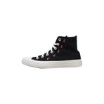 Converse Chuck Taylor All Star Cherries kadın tekstil spor ayakkabısı, Siyah/Kırmızı, 36 EU