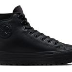 Converse Chuck Taylor All Star City Trek su geçirmez bot erkek spor ayakkabısı, Siyah Siyah, 36 EU
