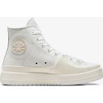 Converse Chuck Taylor All Star Construct Leather Unisex Beyaz Sneaker - 102-Beyaz