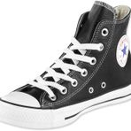 Converse Chuck Taylor All Star Kadın Boğazlı Sneaker, Siyah (Siyah 001), 36-37