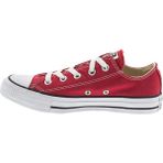 Converse Chuck Taylor All Star Kırmızı Sneaker Suni Deri Malzeme ile Günlük Kullanıma Uygun