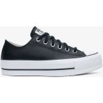 Converse Chuck Taylor All Star Leather Platform Erkek Siyah Sneaker.001