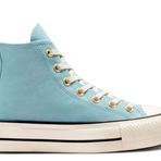 Converse Chuck Taylor All Star Lift Kadın Bağcıklı Kanvas Spor Ayakkabı, Vernal Havuz/Doğal Fildişi, 7.5