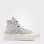 Converse Chuck Taylor All Star Lift Kadın Gri Platform Sneaker - 022-Gri