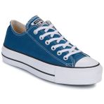 Converse Chuck Taylor All Star Lift Kadın Günlük Spor Ayakkabı Mavi 38