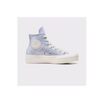 converse Chuck Taylor All Star Lift Kadın Lila Süet Platform Sneaker