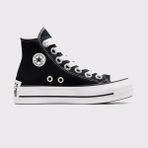 Converse Chuck Taylor All Star Lift Kadın Siyah Platform Sneaker - 001-Siyah