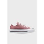 Converse Chuck Taylor All Star Lift Logolu Paltform Taban Sneaker Bayan Ayakkabı A10648C 665 PEMBE