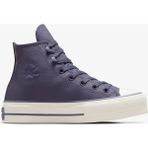 Converse Chuck Taylor All Star Lift Mor Deri Spor Ayakkabı Nefes Alabilir Yapı