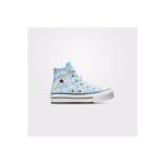 converse Chuck Taylor All Star Lift Platform Floral Çocuk Mavi Sneaker