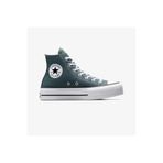 Converse Chuck Taylor All Star Lift Platform Spor Ayakkabı, 37.5, A12596C.384, Yeşil, Kadın