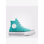 converse Chuck Taylor All Star Lift Platform Stars Kadın Mavi Sneaker