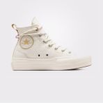 Converse Chuck Taylor All Star Lift Unisex Bej Platform Sneaker - 286-Bej