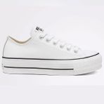 Converse Chuck Taylor All Star Lift Unisex Beyaz Deri Platform Sneaker.102