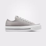 Converse Chuck Taylor All Star Lift Unisex Gri Platform Sneaker - 090-Gri