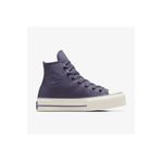 converse Chuck Taylor All Star Lift Unisex Mor Deri Bot