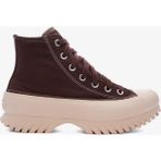 Converse Chuck Taylor All Star Lugged 2.0 Platform Mixed Material Kadın Kahverengi Sneaker - 221-Kahverengi