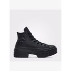 converse Chuck Taylor All Star Lugged Heel Kadın Siyah Deri Platform Bot
