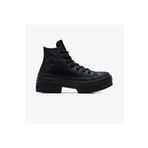 Converse Chuck Taylor All Star Lugged Heel Kadın Siyah Deri Platform Su Geçirmez Bot