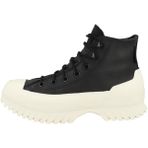 Converse Chuck Taylor All Star Lugged Kadın Kışlık Spor Ayakkabı, Siyah/Kalın Mandarin/Egret, 8.5 Women/6.5 Men