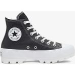 Converse Chuck Taylor All Star Lugged Leather Kadın Siyah Sneaker - 001-Siyah