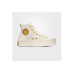 converse Chuck Taylor All Star Modern Lift Platform Corduroy Kadın Krem Sneaker