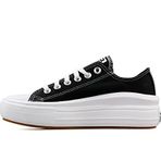 Converse Chuck Taylor All Star Move Kadın Günlük Spor Ayakkabı Siyah 40