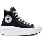 Converse Chuck Taylor All Star Move Platform Canvas Hi Ayakkabı - Siyah