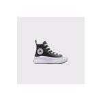 converse Chuck Taylor All Star Move Platform Çocuk Siyah Deri Sneaker