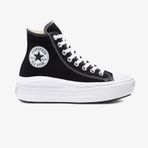 Converse Chuck Taylor All Star Move Platform Hi Unisex Siyah Sneaker Düz 568497c Siyah